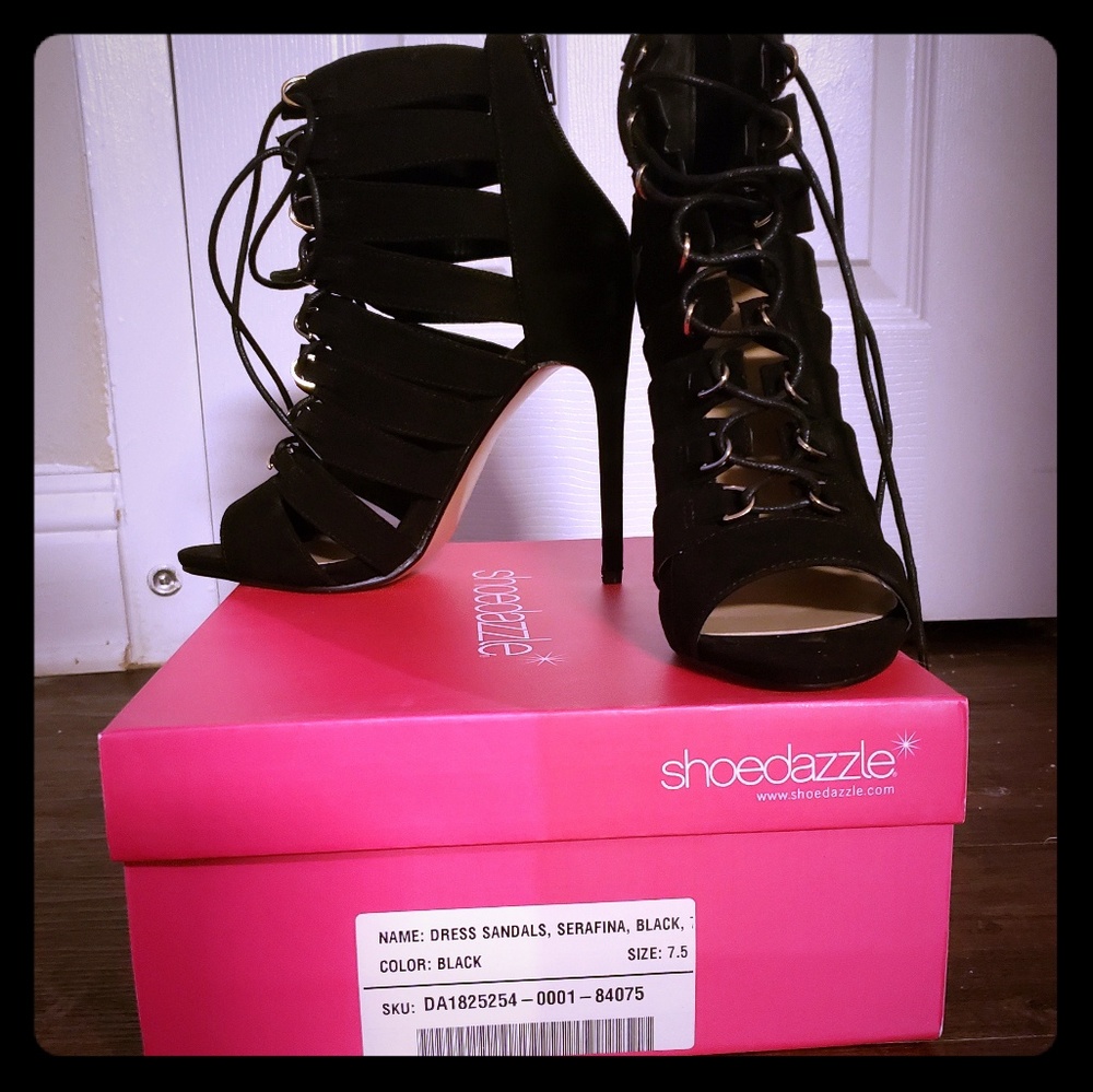 Shoedazzle sandal heels